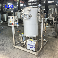 Cuve de Pasteurisation UHT pour Vin de Fruits et Vin de Riz, Machine de Cuisson Automatique pour Jus et Boissons, Double Pompe Semi-Automatique en Acier Inoxydable