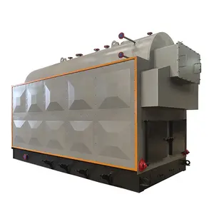 Best Selling Factory 1 To 40 Ton Solid Fuel Wood Pellet Firewood Woodchips Rice Husk Biomass Coal Fired Industrial Steam Boiler
