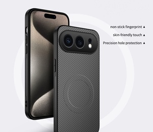 Funda Magnética con Textura de Cuero de Fibra de Carbono para Honor Play 10 X5C X60, Funda Protectora de Cuerpo Completo Compatible con Honor Magic 7 Pro - Product Image 6