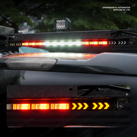 Barre lumineuse LED arrière de 33 pouces, jaune, blanc, rouge, frein, avertissement, marche arrière pour UTV SXS Polaris RZR Ranger Can Am Maverick Defender Jeep