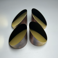 Miroir parabolique hors axe (OAP) en aluminium ou cuivre avec revêtement UV, visible et IR pour laser et spectroscopie
