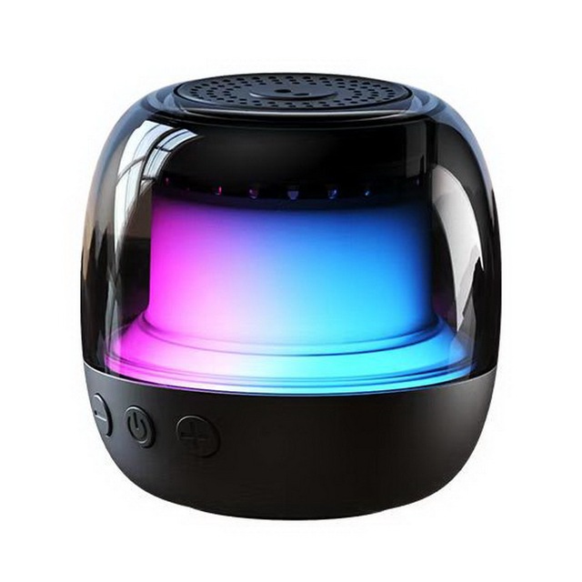 New Arrival Mini Wireless Speaker RGB Portable Waterproof Fingertip Top BT Speaker Operated for Outdoor Decompression