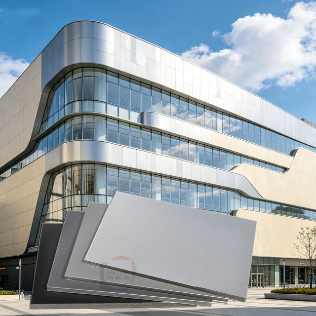 Most Popular Exterior Wall Cadding ACP Alucobond 3mm 4mm PVDF ACP Board ACM Sheet Aluminum Composite Panel
