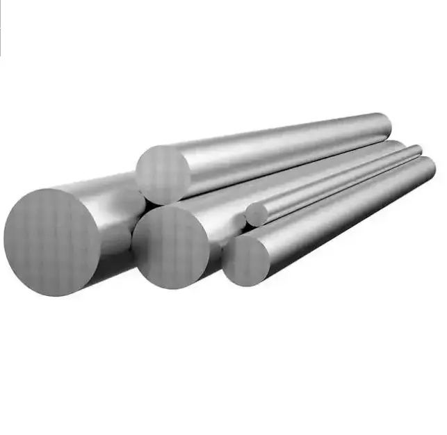 Barre ronde en acier inoxydable Tige en acier revêtue de chrome 316 Nickel Tige en acier au carbone