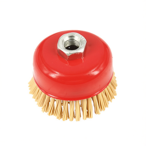 แปรงลวดเหล็กแบบลูกฟูก M14 สำหรับขัดโลหะ - Product Image 2