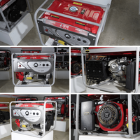Groupe électrogène à essence ZUJI 7800, certifié ISO9001, vente en gros d'usine, 3,4-10 kW, 230 V, garantie 1 an, haute productivité, usage domestique