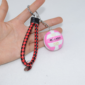 Promotionnel livraison gratuite 3.8cm Volley-Ball Porte-clés Paquet Pendentif Étudiant Sport Souvenir Concurrence Prix TP-22104 - Product Image 4