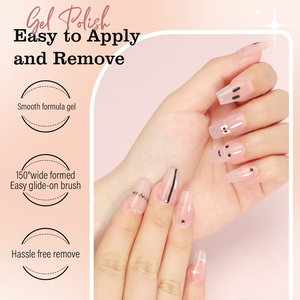 FZN Gel <span class=keywords><strong>Vernis</strong></span> À Ongles <span class=keywords><strong>Vernis</strong></span> Gel Gelée Nude Ensemble Sheer Naturel Laiteux Rose Collection Soak Off <span class=keywords><strong>LED</strong></span> UV <span class=keywords><strong>Vernis</strong></span> Nail Art Manucure <span class=keywords><strong>Kit</strong></span> - Product Image 5