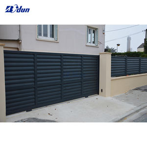 <span class=keywords><strong>Portail</strong></span> Coulissant Automatique de Luxe <span class=keywords><strong>4m</strong></span>, Ouverture Automatique, Design Moderne de Haute Qualité, <span class=keywords><strong>Portail</strong></span> Coulissant Automatique en Aluminium pour Vignoble - Product Image 6