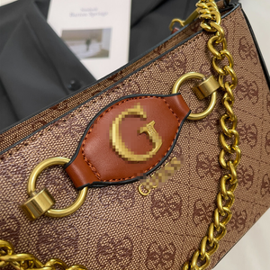 Nuevo Bolso de Hombro/Bandolera Monogramado Versátil Guesses 2026 para Mujer, Bolsos de Mano de Cuero PU de Alta Calidad de la Famosa Marca Guesses - Product Image 6