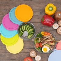 Couvercles de remplacement en silicone de qualité alimentaire sans BPA pour bols en verre Pyrex et bols en verre Anchor Hocking 7200-PC