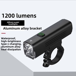 Luz Delantera <span class=keywords><strong>para</strong></span> <span class=keywords><strong>Bicicleta</strong></span> Más Vendida con Batería de Gran Capacidad de 4000 mAh, Ajuste de Cuatro Velocidades, 1000 Lúmenes, Resistente al Agua IPX5 - Product Image 1