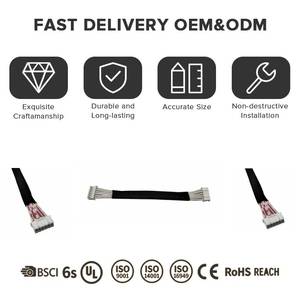 Industriële HMI-monitoringsysteemkabels met koperen geleiders, PTFE-waterdichte schakelkabels voor besturingspanelen en apparatuur - Product Image 4