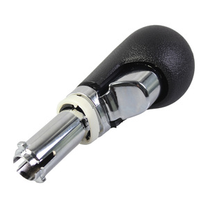Chevrolet Car Gear <b>Shift</b> <b>Knob</b> 5-Speed 6-Speed Leather Ergonomic Black Silver Bar Manual Transmission <b>Knob</b> - Product Image 3