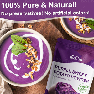 BSTBIO Polvere di Patata Dolce Viola Biologica Liofilizzata - Product Image 6
