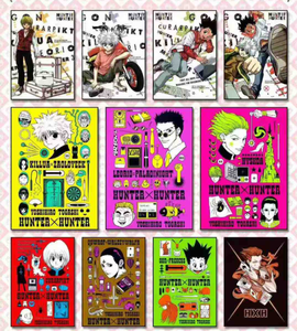 Little Puppy Studio <span class=keywords><strong>One</strong></span> <span class=keywords><strong>Piece</strong></span> Hunter X Hunter Chainsaw Man DS A5 Carte da Collezione Carta Colorata Anime Gioco di Carte Giocattoli - Product Image 6