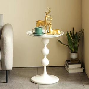 Tavolino Laterale Moderno Minimalista Nordico in Ferro Battuto <span class=keywords><strong>per</strong></span> Balcone e Casa, Portatile con Garanzia di 1 Anno - Product Image 4