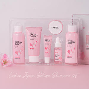 LAIKOU – kit de soins pour la peau, sérum nettoyant, Lotion, Toner, crème, Sakura japonais, 6 pièces - Product Image 4