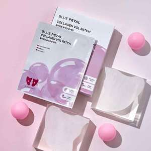 Bluepetal Collagen Vol Patch, feuille en microfibre douce, 10g, 2 patchs, 10 pièces, soin hydratant pour l'élasticité de la peau - Product Image 1