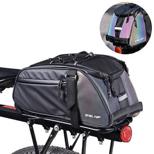 Sac de transport pour vélo pliable réfléchissant de grande capacité personnalisé, porte-bagages pour vélo, sacoche de selle pour vélo - Product Image 1