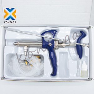 Inyector de jeringa continua veterinaria para vacunas avícolas de 1ml/2ml para animales antiepidémicos, tratamiento - Product Image 1