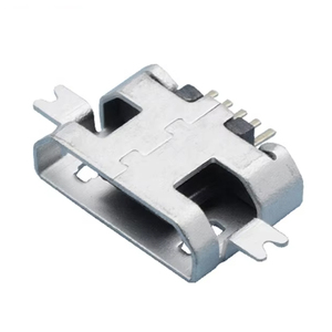 Đầu nối USB Micro 4 pin SMD Đầu nối USB nữ phần chìm plate1.0 thu nhỏ USB Micro nối - Product Image 3