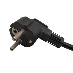 Câble d'alimentation 16A 250V H05VV-F 3G1.5mm² avec prise Schuko européenne vers IEC C13 - Robuste pour PC/serveur/moniteur - Product Image 2