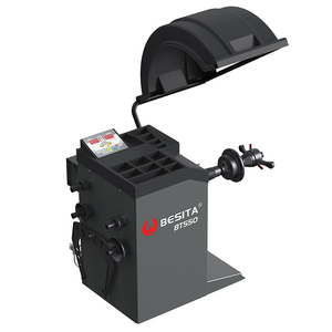 Equilibratrice di Precisione con Protezione Ruota per Riparazione Auto - Product Image 3