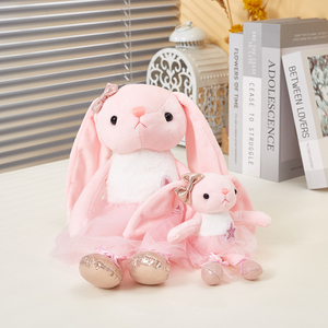 Mainan kelinci balerina mewah, hadiah putri tari balet, mainan kelinci balerina terlaris 25cm 40cm untuk anak perempuan - Product Image 4