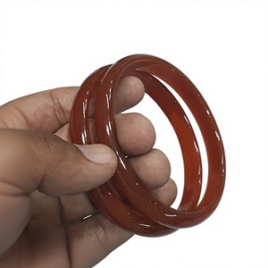 แหวนหินคาร์เนเลียนธรรมชาติสีแดง สำหรับขายส่งเครื่องประดับ - Product Image 5