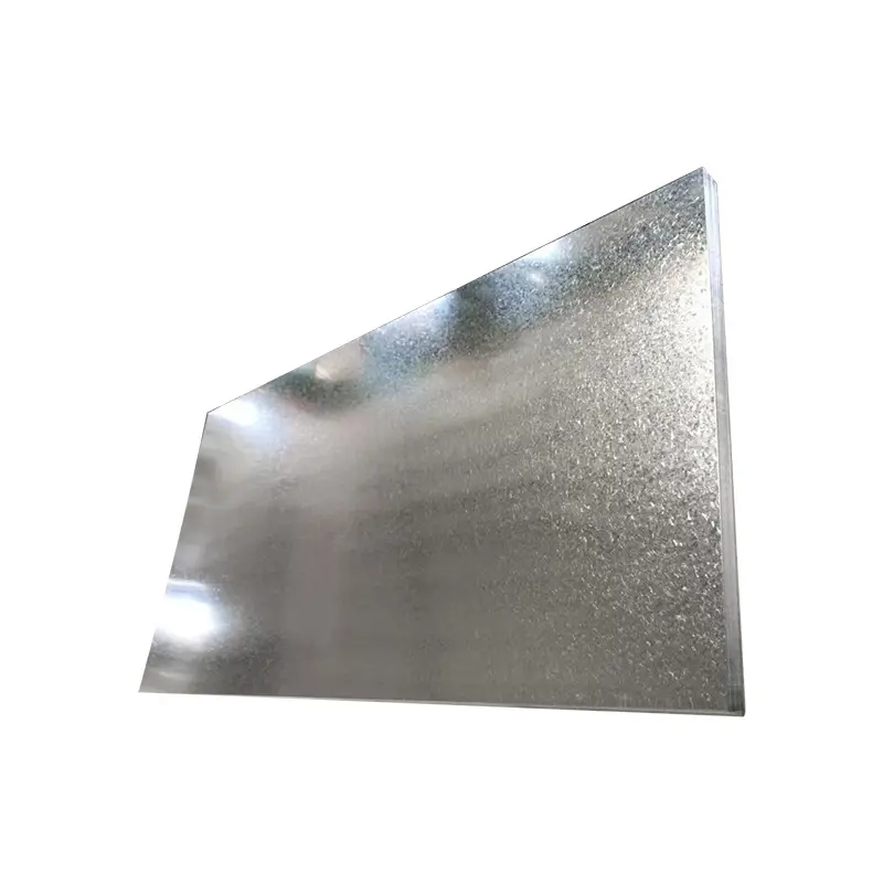 Chapas/folhas de aço galvanizadas 30g-275g revestidas de zinco mergulhadas a quente/laminadas a frio/electro Sec