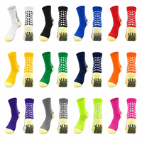 Chaussettes de football antidérapantes pour hommes et femmes, hauteur genou, respirantes, personnalisables avec lettres, échantillon gratuit