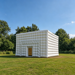 Tente <span class=keywords><strong>cube</strong></span> gonflable pour discothèque en plein air, idéale pour les fêtes privées dans la cour, les rassemblements nocturnes au bord de la piscine - Product Image 4