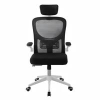 Chaise de bureau ergonomique en maille à haute capacité de charge, économique, exportée par l'usine chinoise, très vendue en Amérique du Sud
