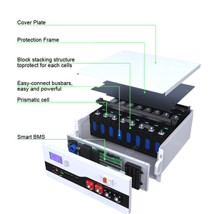 <span class=keywords><strong>Jesudom</strong></span> 51.2V onduleur batterie au lithium-ion 100AH énergie solaire batterie de stockage d'énergie domestique Cycle de profondeur rechargeable - Product Image 2