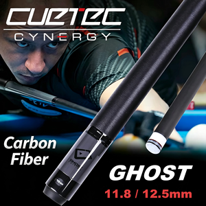 Taco de <span class=keywords><strong>Billar</strong></span> Premium Cuetec Cynergy SVB Ghost de Fibra de Carbono 12.5mm/11.8mm para <span class=keywords><strong>Billar</strong></span> - Product Image 1