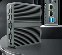 Mini PC Industrial Sin Ventilador con Doble LAN -10 ° De la C a la 60 ° Chasis de Aluminio para Computación en Entornos Hostiles