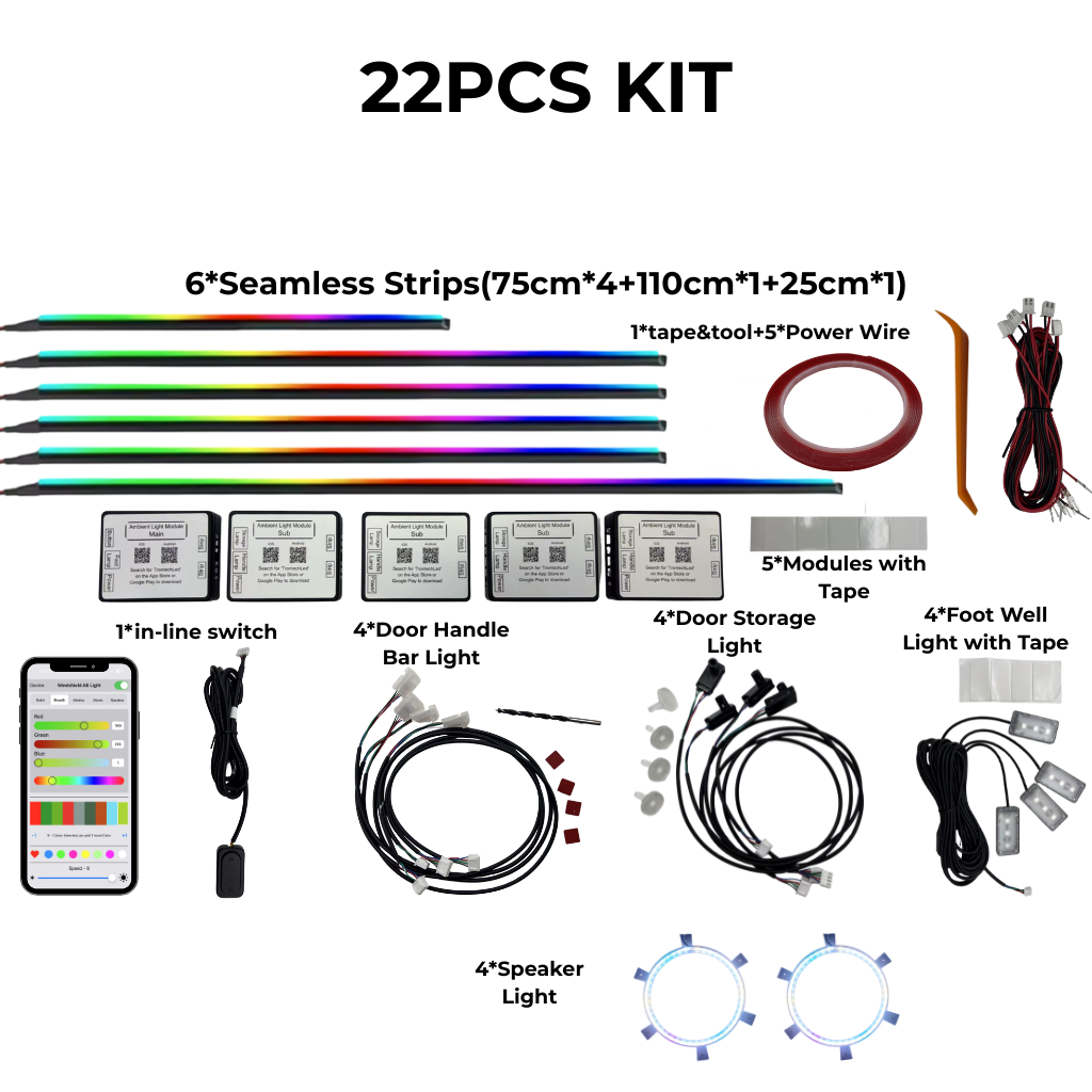 Chaser RGB - 22 en 1