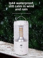 Nouvelle lampe de poche portable pour le camping en plein air avec filament flexible ABS, ampoule + LED