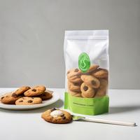 Bolsas Doypack Personalizadas al por Mayor de Plástico BOPP con Cierre Zip, Barrera de Aroma, Grado Alimenticio, con Ventana Brillante, para Miel y Nueces Asadas