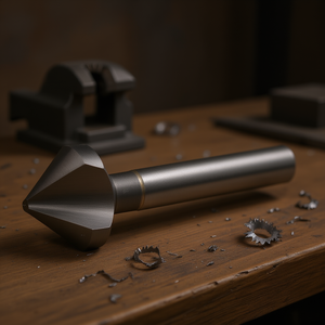 Ttake 90 Degree Countersink Hss TiAlN Coated Cylindrical Shank 3 Flutes DIN 335 <b>C</b> - Product Image 3