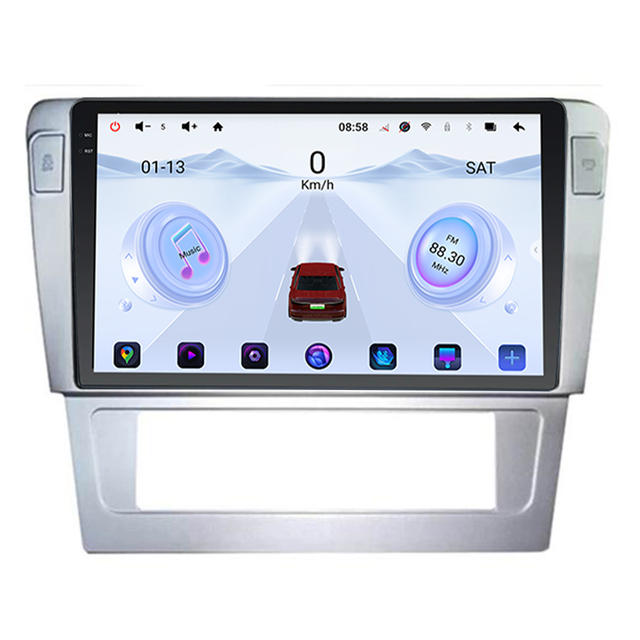 UIS 7870 3D Dynamic Driving 2K Screen Android Head Unit with GPS 1 Year Warranty for Passat 2005-2011