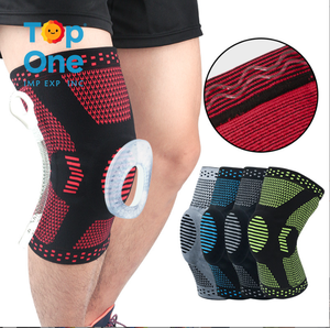 Top One vente en gros genouillères élastiques à Double pansement réglables Protection sportive genouillères coudières et genouillères - Product Image 1