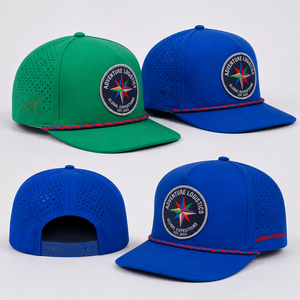 OEM ODM Waterproof <b>Snapback</b> <b>Cap</b> Custom Hats Letter Embroidered Logo 5/6 Panel Sports Breathable Rope Gorras Baseball <b>Cap</b> - Product Image 5