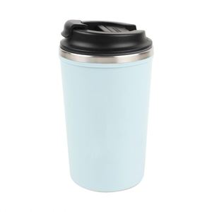 Taza de Café Reutilizable Ecológica Personalizada de Acero Inoxidable de 350 ml, Taza de Viaje Térmica con Aislamiento al Vacío de Doble Pared y Tapa Abatible - Product Image 4
