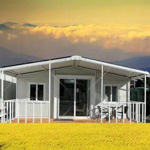 Casas prefabricadas turcas casas modulares ampliables con 3 salas de estar