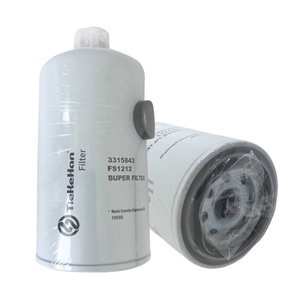 Nouveau filtre à carburant/ séparateur d'eau à visser pour moteur diesel de camion excavateur TieKeHan FS1212 3315843 Taille OEM authentique - Product Image 3
