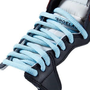English Letters Printed Oval <strong>Shoelaces</strong> Semicircle Polyester Shoe Laces for Sneakers Basketball Shoes Sports Shoestrings