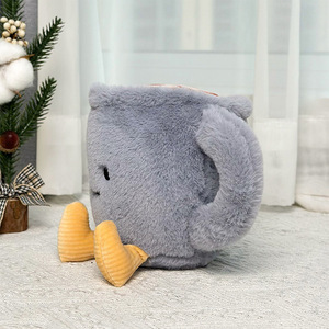 Muñeco de Peluche Creativo con Forma de Taza de Café, Simulación de Ganado y Caballos Bebiendo, Relleno de Algodón PP, Adorno de Oficina, 11-30 cm, Venta al por Mayor - Product Image 6