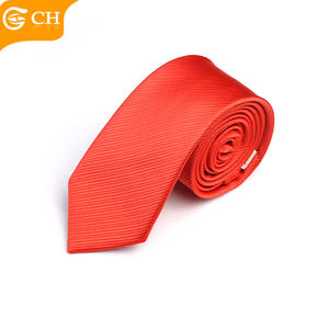 แฟชั่นการออกแบบสีแดงสีฟ้าที่มีสีสันเนคไทธุรกิจอย่างเป็นทางการงานแต่งงานลายผ้าผูก100% ผ้าไหมธรรมดาที่กำหนดเองบุรุษผูก - Product Image 4